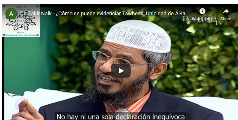 Dr. Zakir Naik ¿Como se puede