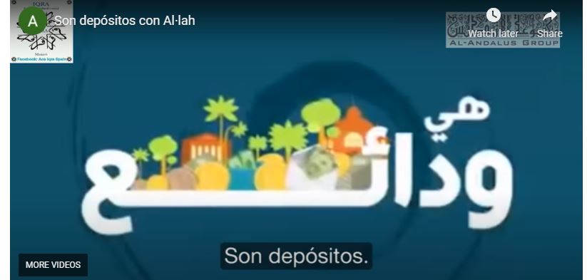 Son depositos con Al·lah