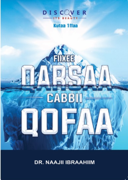 Just The Tip Of The Iceberg (Oromo book cover, Discover Its Beauty series)